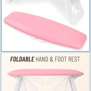 Foldable Pink Hand & Foot Rest stand
